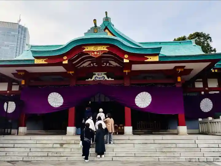 日枝神社の本殿・本堂