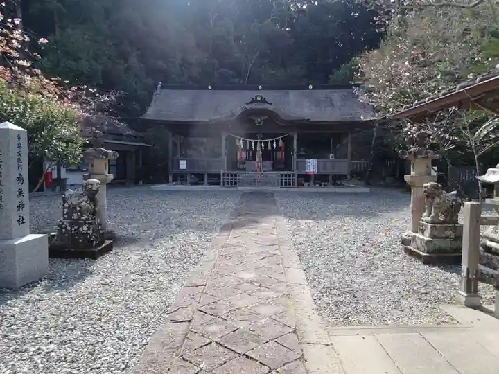 鳴無神社の本殿・本堂
