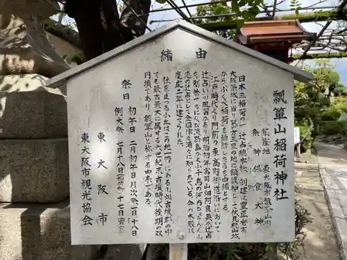 瓢箪山稲荷神社の歴史