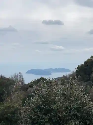 諭鶴羽神社の景色