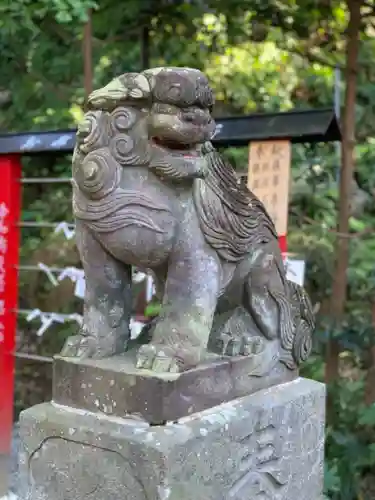 穴澤天神社の狛犬