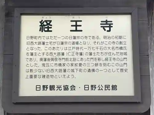 経王寺の{uncategorized: "未分類", other: "その他", undefined: "問題あり", building: "その他建物", grave: "お墓", sacred_gate: "鳥居", guardian: "狛犬", statue: "像", buddha: "仏像", history: "歴史", nature: "自然", garden: "庭園", animal: "動物", pagoda: "塔", temizu: "手水舎", mountain_gate: "山門・神門", sanctuary: "本殿・本堂", subordinate: "末社・摂社", art: "芸術", scenery: "景色", jizo: "地蔵", ema: "絵馬", goshuin: "御朱印", omikuji: "おみくじ", items: "授与品その他", amulet: "お守り", goshuincho: "御朱印帳", eats: "食事", festival: "お祭り", votive_dance: "神楽", shichigosan: "七五三参", wedding: "結婚式", experience: "体験その他", initially: "初詣", around: "周辺", anti_infection: "感染症対策"}