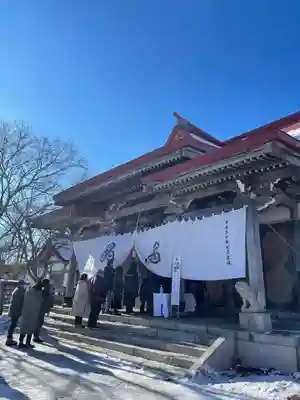 釧路一之宮 厳島神社の本殿・本堂
