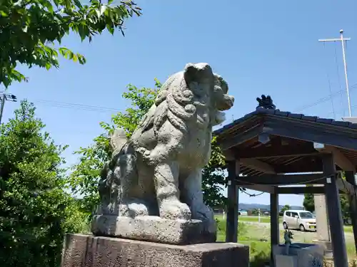 駒方神社の狛犬