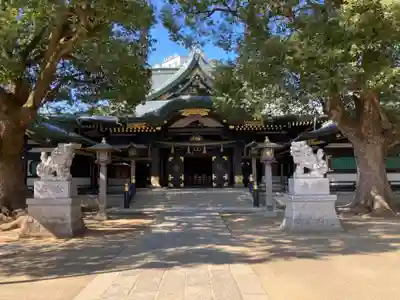 穴八幡宮の本殿・本堂