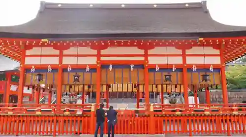 伏見稲荷大社の本殿・本堂