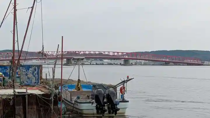 牡蠣島辨天神社(北海道)
