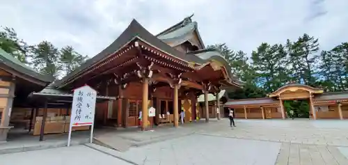 新潟縣護國神社の本殿・本堂