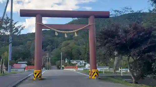 新得神社の鳥居