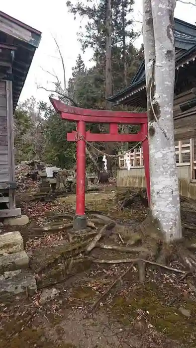 荒雄川神社の鳥居