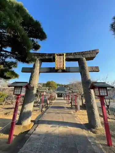 岡湊神社の鳥居