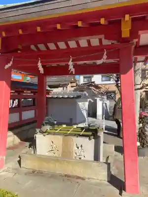 奈加美神社の手水舎
