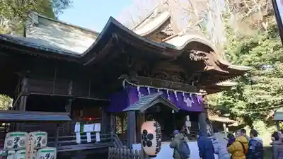 谷保天満宮の本殿・本堂