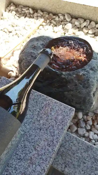 仁木神社の手水舎