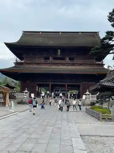 善光寺の山門・神門