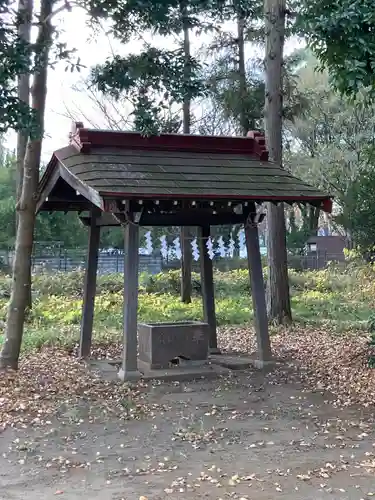 下宿八幡神社の手水舎