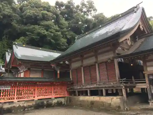 柞原八幡宮の本殿