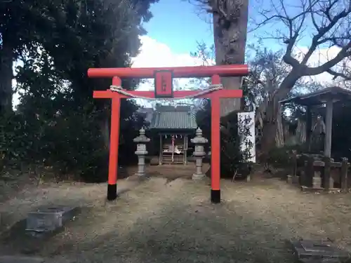 原妙義神社の鳥居