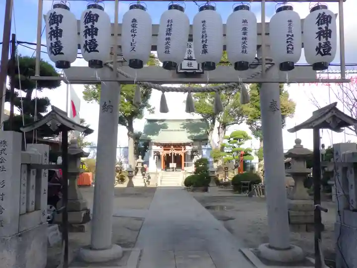 福崎住吉神社の鳥居