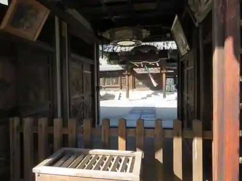 柳澤神社の本殿・本堂