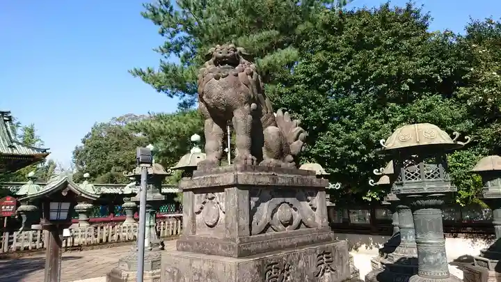 上野東照宮の狛犬