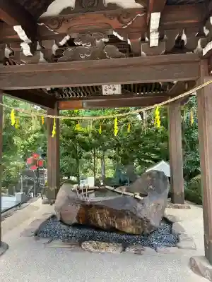 白山宮の手水舎