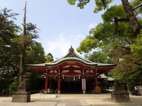 越ヶ谷久伊豆神社の本殿