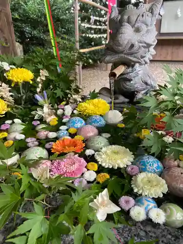 滑川神社 - 仕事と子どもの守り神の手水