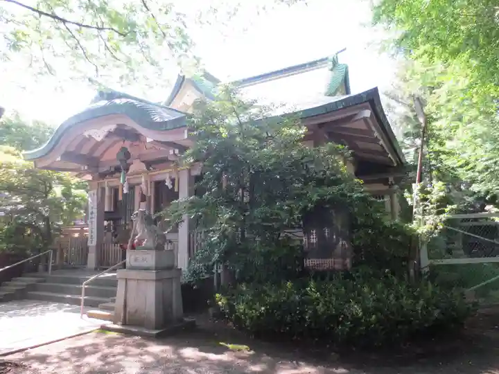 戸部杉山神社の本殿・本堂