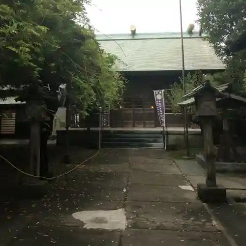 國領神社の本殿・本堂