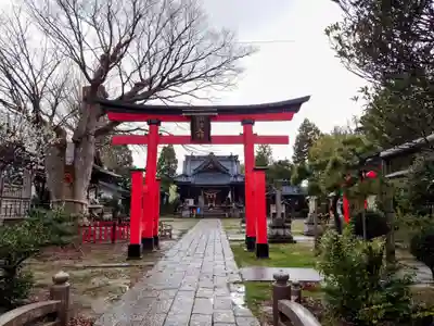 曽根神社の鳥居