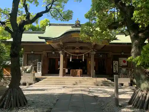 高津宮の本殿・本堂