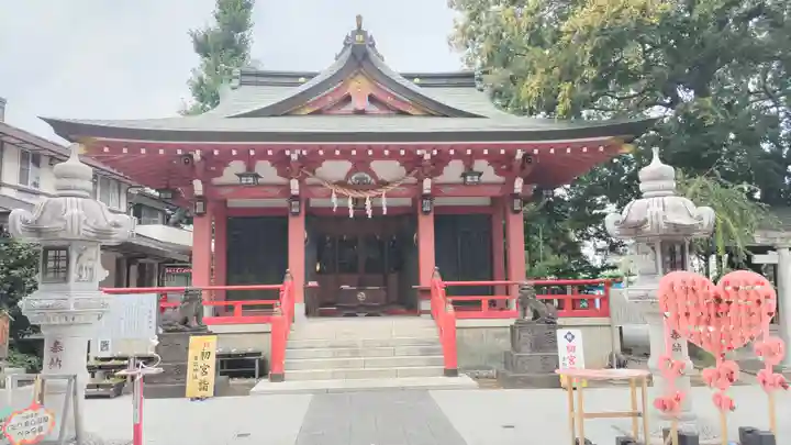 越谷香取神社の本殿・本堂