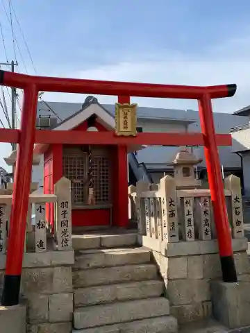 藤森大明神の鳥居