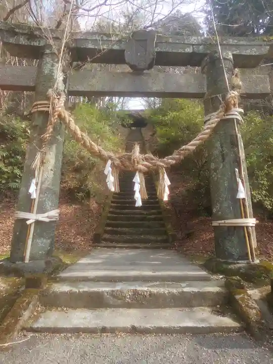 辺春八幡宮の鳥居