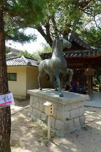 藤森神社の狛犬