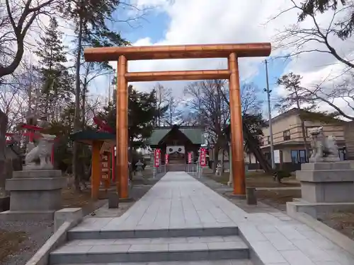 空知神社の鳥居