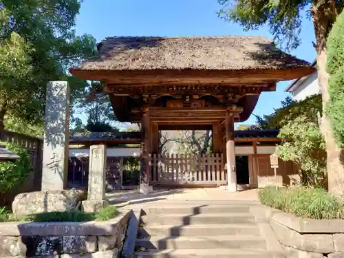 極楽寺（霊鷲山感應院極楽律寺）の山門・神門