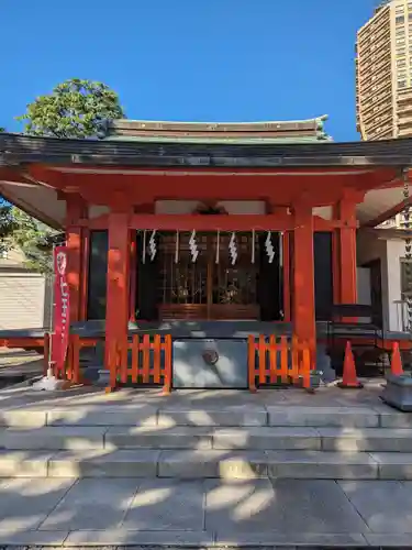 麻布氷川神社の本殿・本堂