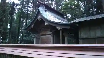 海士部神社の本殿・本堂