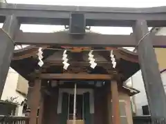 古新宿龍宮神社の鳥居