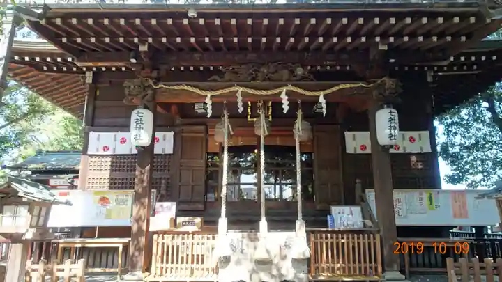 七社神社の本殿・本堂