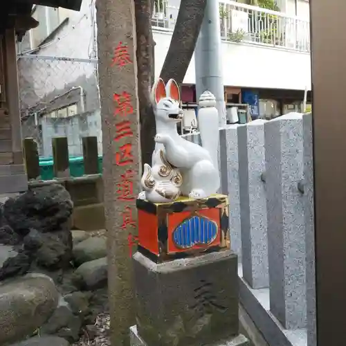 桐生稲荷神社の狛犬