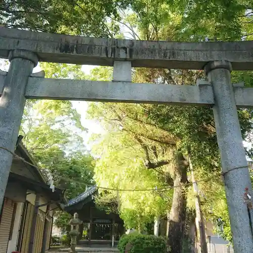 十二所社の鳥居