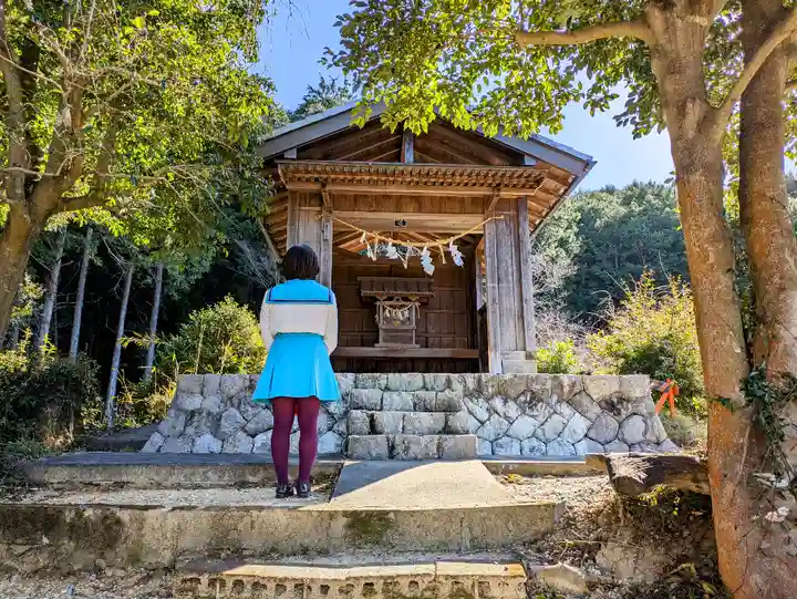 蜂前神社の本殿・本堂