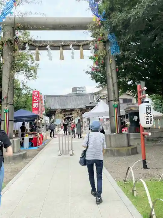 浅草神社の鳥居