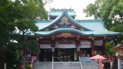 多摩川浅間神社の本殿・本堂