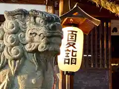 白鳥神社の狛犬