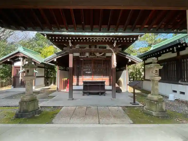 豊國神社の本殿・本堂