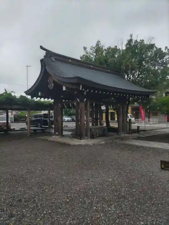田縣神社の手水舎